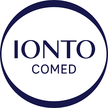 IONTO COMED logotip — profesionalni beauty brend na BEAT.